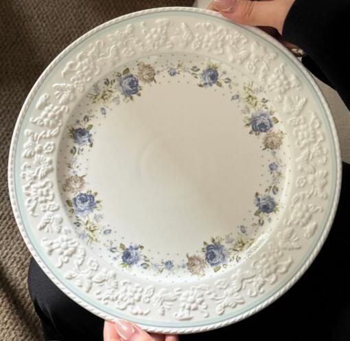 Plato blanco de 10 pulgadas