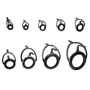 WEIHE – accessoires de canne à pêche à double jambe en céramique à haute teneur en carbone, guides oculaires combo - Product Image 4