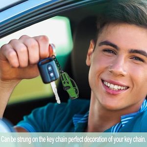 Llavero <span class=keywords><strong>de</strong></span> metal <span class=keywords><strong>de</strong></span> doble cara OEM ODM para acampadores, llavero Happy Camper para parejas, accesorios <span class=keywords><strong>de</strong></span> camping, regalos para caravanas, directo <span class=keywords><strong>de</strong></span> fábrica - Product Image 6