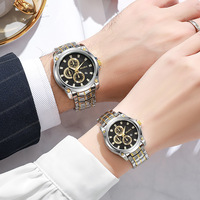 Nouvelle montre à quartz unisexe en alliage avec bracelet en silicone, cadran classique de 50 mm à trois aiguilles, pour affaires, vente en gros, fabricant