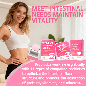 Bandes probiotiques quotidiennes pour femmes OEM/ODM, 3 milliards d'UFC, sans sucre, pour le soutien de l'intestin et du système immunitaire - Product Image 5