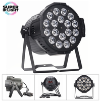 Projecteurs de scène LED RGBW IP20 pour intérieur avec contrôle DMX512, projecteurs LED Par Can pour spectacle événementiel