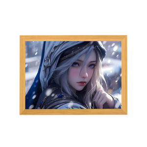 Caja de luz LED de madera <span class=keywords><strong>Hokage</strong></span> con estilo de pintura de simulación de sol, arte de pared de Anime para decoración del hogar en aniversario - Product Image 4