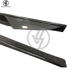 Jupes latérales en fibre de carbone sèche style Vorstein pour Ferrari 488 GTB Spider 2015-2018 – Pièces de carrosserie et kits auto en carbone - Product Image 3