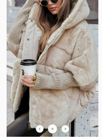 Manteau en polaire polyester ample et décontracté pour femme, style vintage, collection automne/hiver, nouvelle tendance 2026 - Meilleures ventes