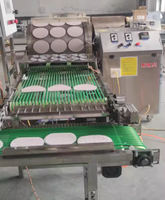 Machine à Crêpes et à Peaux de Raviolis Entièrement Automatique Motorisée Antiadhésive 1200 pièces/h