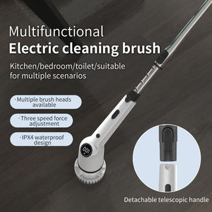 <span class=keywords><strong>Balai</strong></span> électrique portable sans fil pour la cuisine domestique Machine de lavage de voiture électrique Brosse de nettoyage anglaise Barredoras Con Usb - Product Image 3