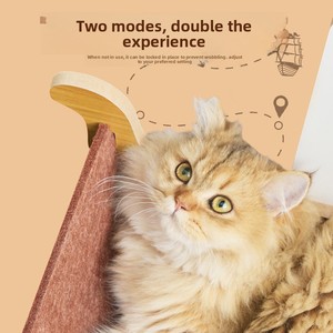 Nueva Cama para Gatos con Diseño <span class=keywords><strong>de</strong></span> Barco Pirata <span class=keywords><strong>de</strong></span> Halloween, Silla Mecedora, Sofá, Juguete, Columpio Grande, Papel Corrugado Transpirable, Artículos para Mascotas - Product Image 6