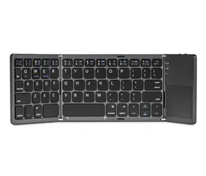 Anpassung Falt tastatur mit verschiedenen Farben Faltbare drahtlose BT tragbare Tastaturen