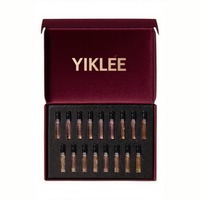 Correo corrugado para aerosoles de perfume de 1,5 ml-5ml y viales de aceite Cajas de regalo de papel negro 5ml X 10 piezas por caja Cajas de perfume personalizadas