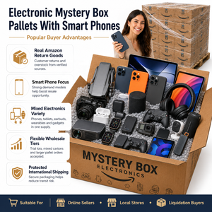 Boîte mystère d'électronique : 100 articles (téléphones portables, tablettes, écouteurs, haut-parleurs, consoles) – Stock direct usine pour distributeurs en gros - Product Image 2