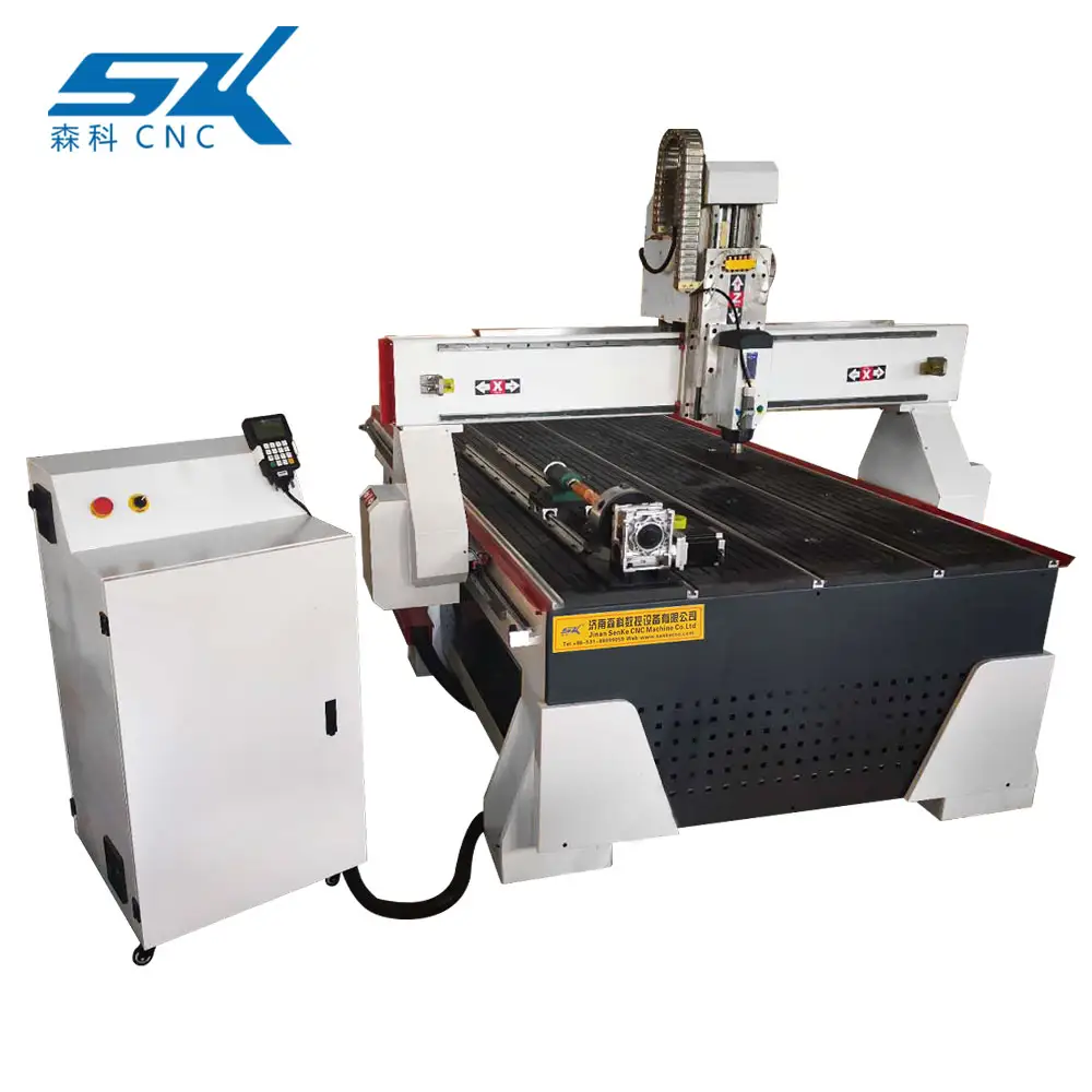 1325 3d 4d 4 Axis with Rotary Engraving Stone Metal Wood Router CNC Milling Machine with vacuum table