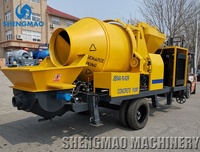 Fabulosa Bomba Mezcladora de Concreto con Motor Diésel JBS40R, Bomba Hidráulica con Precio de Fábrica en China
