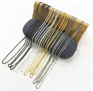 Chaîne de <span class=keywords><strong>lunettes</strong></span> vintage en métal pour femme - <span class=keywords><strong>Cordon</strong></span> rétro pour <span class=keywords><strong>lunettes</strong></span> de soleil - Bijou de mode pour <span class=keywords><strong>lunettes</strong></span> de lecture - Product Image 1