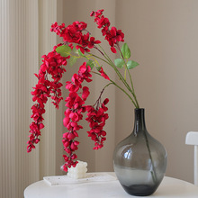 Fleur artificielle en soie de glycine en <span class=keywords><strong>cascade</strong></span> (Cassia Fistula) pour la décoration intérieure et les décorations d'arche de mariage - Product Image 3