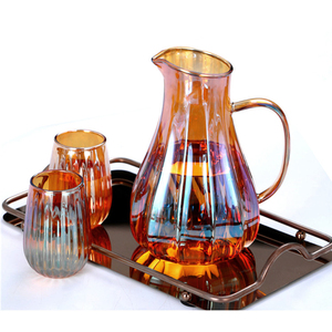New Fashion <span class=keywords><strong>Vin</strong></span> Thermos <span class=keywords><strong>Carafe</strong></span> à eau de chevet avec verre - Product Image 3