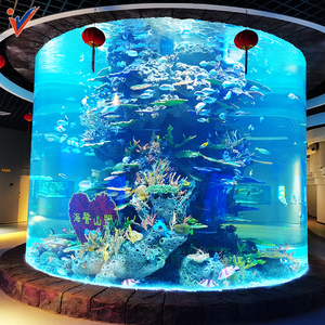 Hoge Kwaliteit Gegoten Transparant Oceanarium Pmma Aquaria Acryl Buis Voor <span class=keywords><strong>Aquarium</strong></span> Blad Acryl Low Noise - Product Image 2