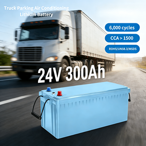 Baterai LiFePO4 Truk 12V 24V 100Ah-300Ah Baterai Siklus Dalam untuk Truk Kendaraan Komersial Sistem Penyimpanan Energi Surya Tugas Berat - Product Image 1