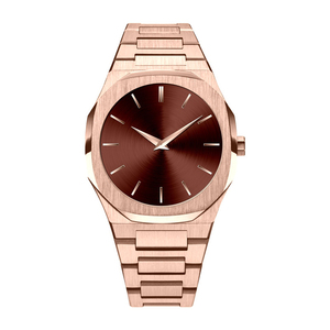 Orologio di Lusso Ultra-Sottile da 40mm in Acciaio Inossidabile <span class=keywords><strong>Argento</strong></span>, Quadrante in Cristallo Zaffiro, Resistente all'Acqua 5BAR, Chiusura a Farfalla, Movimento al Quarzo - Product Image 3
