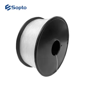 Sopto Fiber Optic Cable Single Core FTTH Invisible Tight Buffer Fiber For G.657 0.9mm Indoor Optical Cable