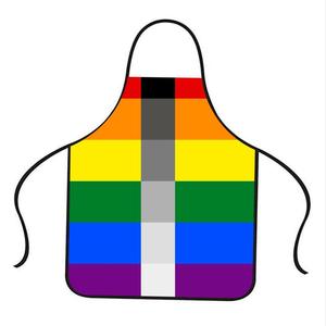 Designed for Genderqueer <strong>Pride</strong> Apron Reusable Polyester Fan Gift for Home <strong>Kitchen</strong> Cleaning Unique Kit - Product Image 6