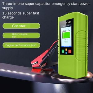 Probador de Baterías 3 en 1 SC400, Arrancador de Emergencia de 12V con Gran Capacitor, Batería para Auto con Corriente Pico de 1000A y Vida Útil de 500 Ciclos - Product Image 5