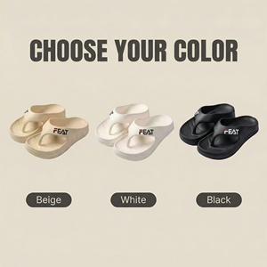 Yearning man EVA flip-flop, Indoor/outdoor Soft Sole Home <b>Slippers</b>, Comfortable Summer Couple Footwear - Product Image 3