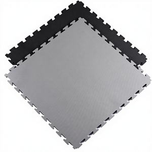 Losetas de Espuma EVA Encajables para Piso, 39"x39", Negro+Gris, 2cm de Grosor, para Gimnasio en Casa y Garaje, Tapete Deportivo - Product Image 3