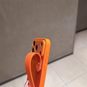 Funda para Teléfono Móvil con Correa Brillante para Muñeca, Compatible con iPhone 17 16 15 14 Pro Max, Soporte de Cuero con Cordón, Cubierta Trasera - Product Image 3