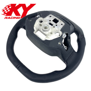 Volant en fibre de carbone personnalisé haut de gamme pour Ford Raptor F150 XLT F250 F350 2019 - 2025 - Product Image 3