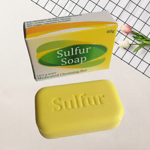 Wholesale Custom Anti Acne Clearing Skin Care <strong>Bath</strong> <strong>Soap</strong> Face Body Cleansing Sulphur <strong>Medicated</strong> Whitening <strong>Soap</strong> - Product Image 3