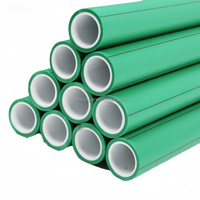 Tuyaux PPR verts haute pression durables (DIN 8077/8078) Raccords pour conduites d'eau (Tailles 20110)