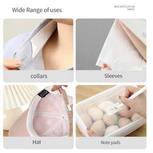Wholesale 2-Pack Thin Cloth Collar Fixing Sticker Disposable Sweat-Absorbent Tape for Anti-Dirt Grime Protector Hat and <b>Shirt</b> - Product Image 4