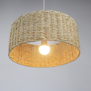 Jiaxiang Simple Nordic <strong>Lighting</strong> Hand Woven <strong>Paper</strong> Rope Lampshade Hanging <strong>Ceiling</strong> Lamp <strong>Shade</strong> &amp; Covers with Good Quality From China - Product Image 1
