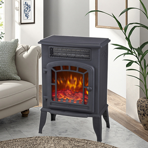 Chauffage électrique PTC avec sortie d'air supérieure, effet de flamme simulé, plusieurs réglages de chaleur - Product Image 3