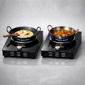 Table de cuisson électrique à plasma NOIRE, surface en verre, 1 brûleur, 3000W, classe d'efficacité énergétique, compatible solaire, portable pour extérieur - Product Image 1