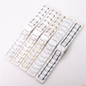 Bracelet en céramique pour <span class=keywords><strong>Apple</strong></span> <span class=keywords><strong>Watch</strong></span> 4 <span class=keywords><strong>5</strong></span> <span class=keywords><strong>44mm</strong></span> 40mm pour Iwatch 6 SE 38mm 42mm Bracelet en céramique et acier inoxydable - Product Image 4