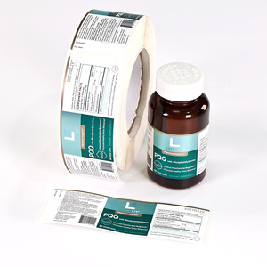 Etiquetas de Vinilo Personalizadas de Fábrica para Nutracéuticos, Resistentes al Agua y al Aceite, Certificadas ISO 9001, Fabricante de Guangdong - Product Image 4