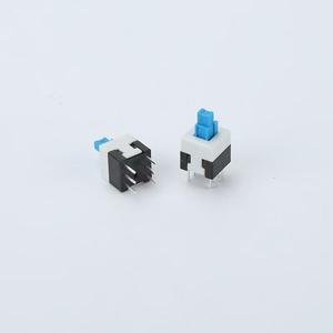 5.8*5.8mm 7*7mm 8*8mm 8.5*8.5mm 2 열 <span class=keywords><strong>6</strong></span> 핀 자동 잠금/비 잠금 수직 키 버튼 스위치 12V 제어 패널에 대한 내구성 - Product Image 4