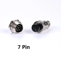 Conector GX16 de Aviación Macho de 2, 3, 4 y 5 Pines, Cable Negro Recubierto para Teclado, Buen Precio