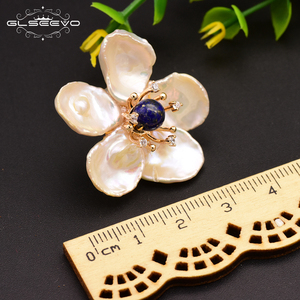 <span class=keywords><strong>Orecchini</strong></span> a Perno Fatti a Mano in <span class=keywords><strong>Argento</strong></span> Sterling 925 con Lapislazzuli Naturale e Perla Barocca a Fiore, Gioielli da Donna, Vendita all'Ingrosso - Product Image 4