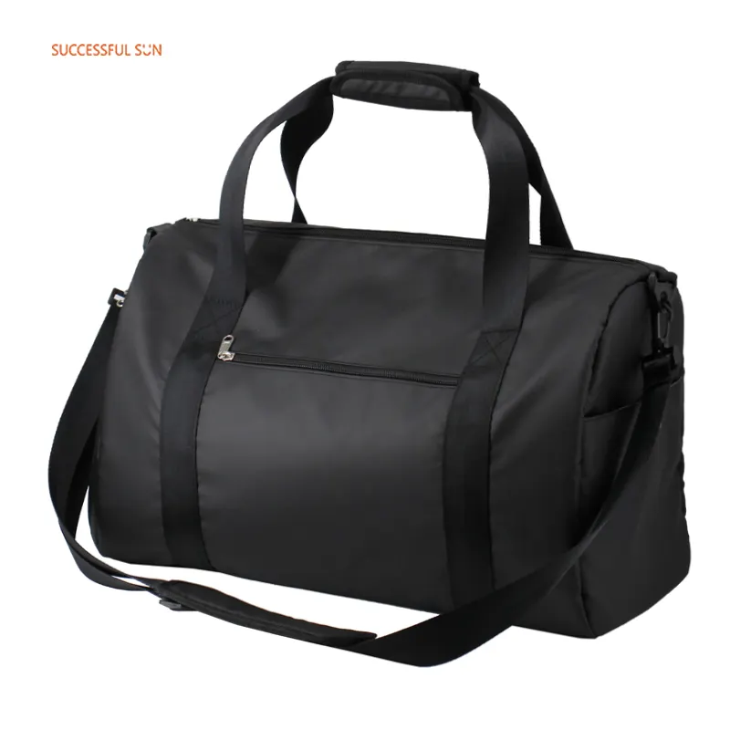 Individuelle Multifunktionstasche Damen täglich gesteppt Reisen Schulter Damen Sport Yoga Gym Taschen schwarze Seesack Tasche Kosmetiktasche