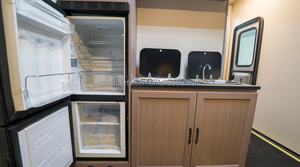 <span class=keywords><strong>Caravane</strong></span> de camping de luxe avec de grands espaces de vie et système de déplacement pour caravanes et remorques - Product Image 6