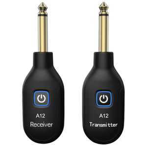 USB Mini transmisor inalámbrico receptor batería eléctrica bajo-sistema de transmisión de audio bajo guitarra tambor eléctrico - Product Image 2