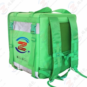 Custom Logo Waterproof Packaging Bag Motorcycle Large Backpack Insulated Thermal Pizza Food Box Delivery Cooler Bag