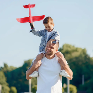 Jouet d'avion en plein air pour enfants avec catapulte de lanceur d'avion de planeur d'éjection en un clic pour lancer de la mousse pour des jeux amusants - Product Image 2