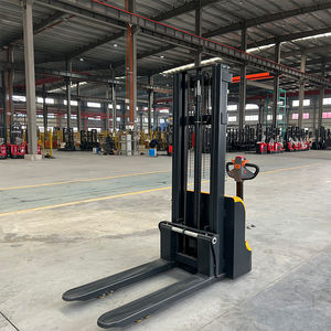 JG all'ingrosso 2 ton 1.5 ton 3m impilatori elettrici di sollevamento Pallet Stacker a piedi tipo elettrico impilatore carrello elevatore montacargas - Product Image 5