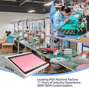 10-inch <span class=keywords><strong>Android</strong></span> Màn hình kép <span class=keywords><strong>Tablet</strong></span> POS cho nhà hàng thực phẩm đặt hàng tiền mặt đăng ký với máy in và máy quét - Product Image 5
