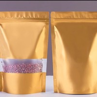 Sachets d'Emballage Alimentaire à Faible Quantité Minimale de Commande avec Fermetures Zippées Personnalisation Disponible, Doypacks