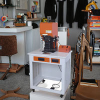 Machine à poinçonner les œillets semi-automatique pour chaussures, machine à découper le dessus des chaussures, machine à poinçonner les œillets pour chaussures